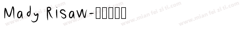 Mady Risaw字体转换